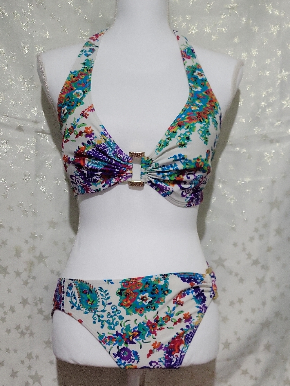 Lauren Ralph Lauren Women's 10 Floral Bikini Set